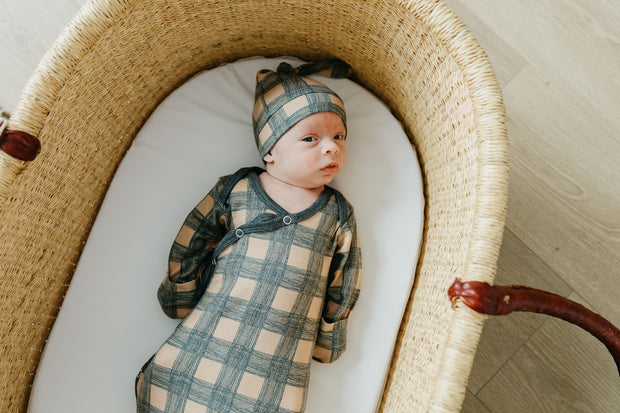 Copper Pearl Knotted Gown | Billy