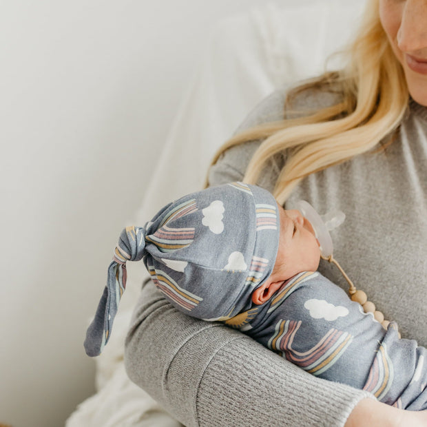 Copper Pearl Top Knot Hat | Hope