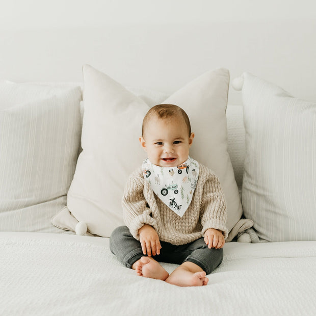 Copper Pearl Baby Bandana Bibs | Jo