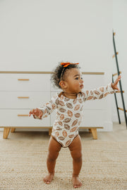 Copper Pearl Long Sleeve Bodysuit | Blitz