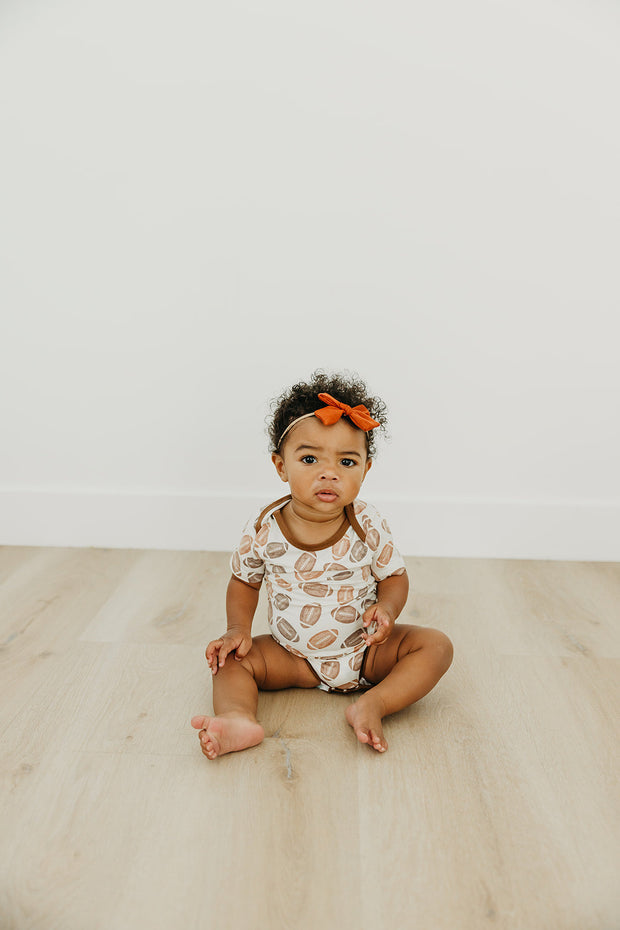Copper Pearl Short Sleeve Bodysuit | Blitz