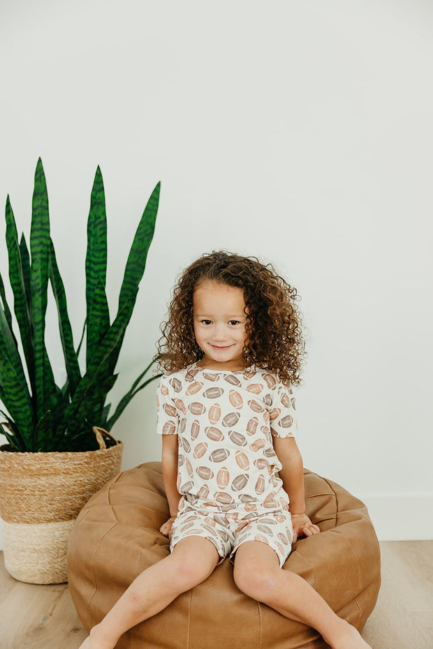 Copper Pearl 2-Piece Short Sleeve Pajama Set | Blitz