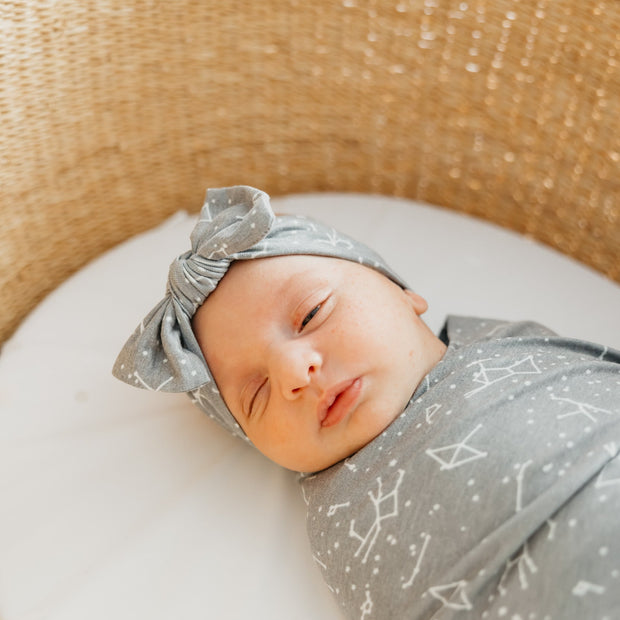 Copper Pearl Knit Swaddle Blanket | Astro