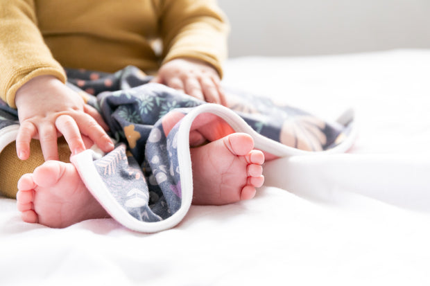 Copper Pearl Three-Layer Security Blanket Set | Meadow