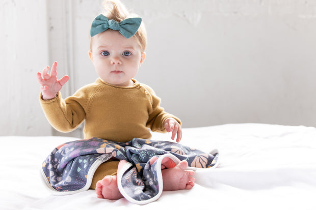 Copper Pearl Three-Layer Security Blanket Set | Meadow