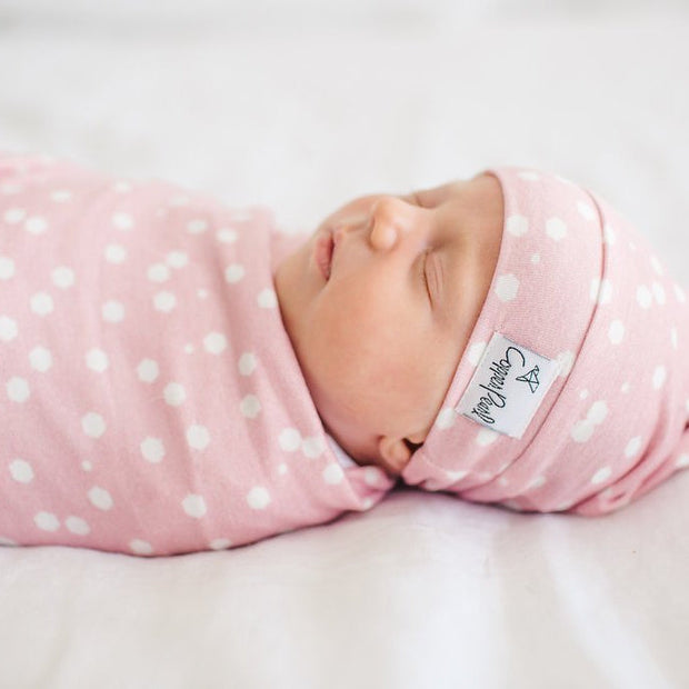 Copper Pearl Top Knot Hat | Lucy