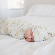 Copper Pearl Top Knot Hat | Chip