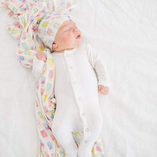 Copper Pearl Top Knot Hat | Summer