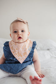 Copper Pearl Baby Bandana Bibs | Lola