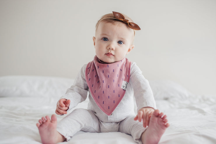 Copper Pearl Baby Bandana Bibs | Lola