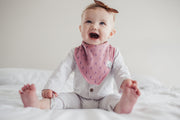 Copper Pearl Baby Bandana Bibs | Lola