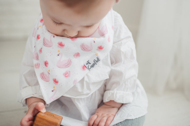 Copper Pearl Baby Bandana Bibs | June