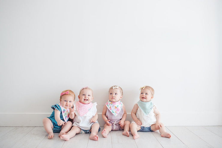 Copper Pearl Baby Bandana Bibs | Summer