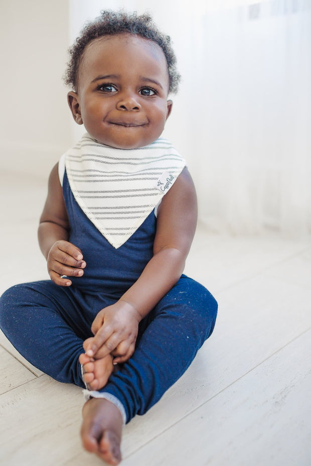 Copper Pearl Baby Bandana Bibs | Chip