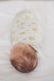 Copper Pearl Knit Swaddle Blanket | Chip