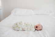 Copper Pearl Knit Swaddle Blanket | Chip