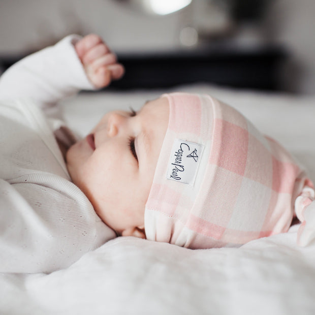 Copper Pearl Top Knot Hat | London