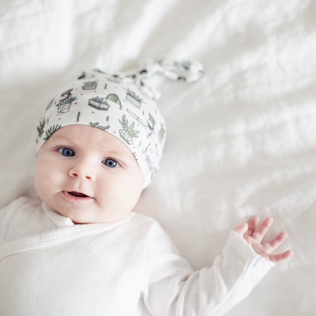 Copper Pearl Top Knot Hat | Shiloh