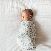 Copper Pearl Knit Swaddle Blanket | Alta