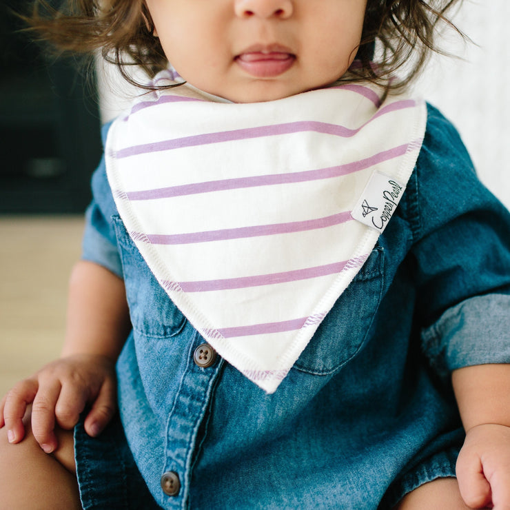 Copper Pearl Baby Bandana Bibs | Morgan