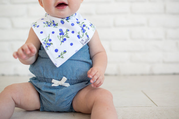 Copper Pearl Baby Bandana Bibs | Georgia