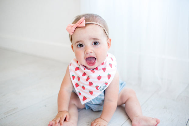 Copper Pearl Baby Bandana Bibs | Georgia