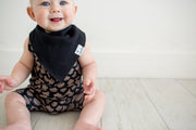 Copper Pearl Baby Bandana Bibs | Black Basics