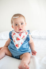 Copper Pearl Baby Bandana Bibs | Georgia