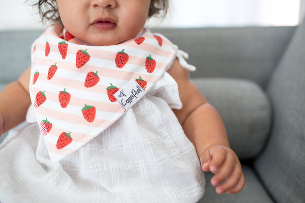 Copper Pearl Baby Bandana Bibs | Georgia