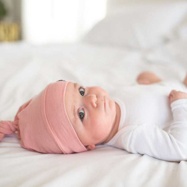 Copper Pearl Top Knot Hat | Darling