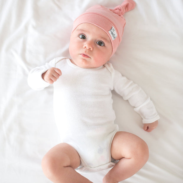 Copper Pearl Top Knot Hat | Darling