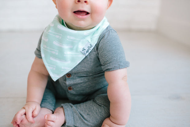 Copper Pearl Baby Bandana Bibs | Scout