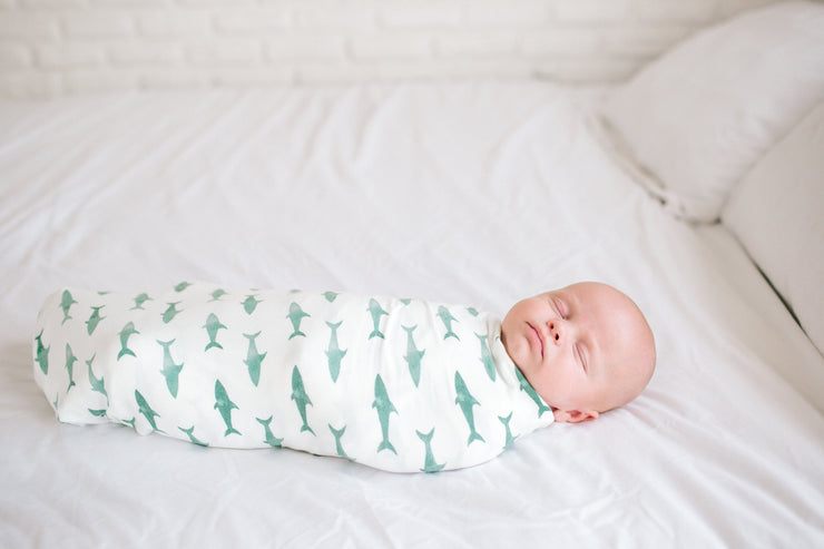 Copper Pearl Knit Swaddle Blanket | Pacific