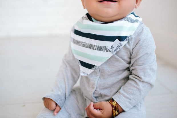 Copper Pearl Baby Bandana Bibs | Scout