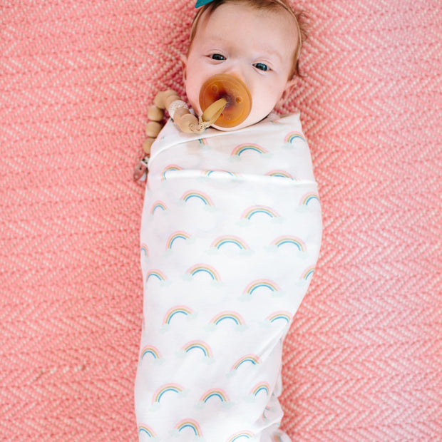 Copper Pearl Knit Swaddle Blanket | Daydream