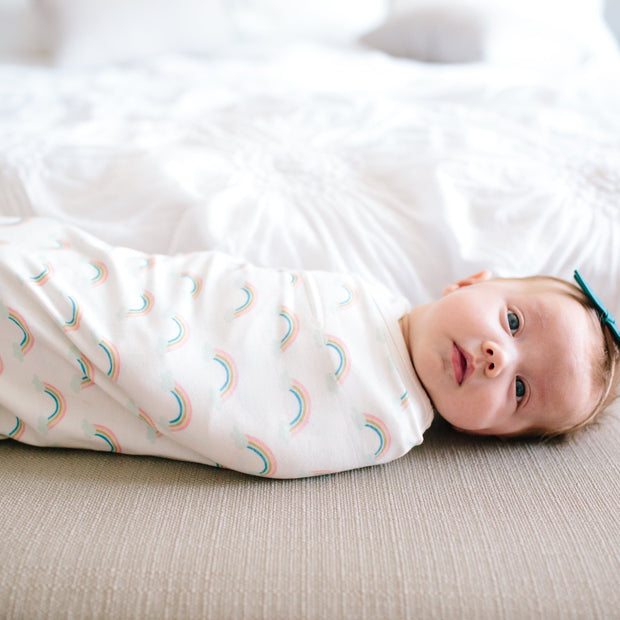 Copper Pearl Knit Swaddle Blanket | Daydream