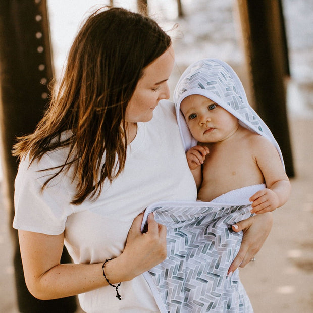 Copper Pearl Premium Knit Hooded Towel | Alta