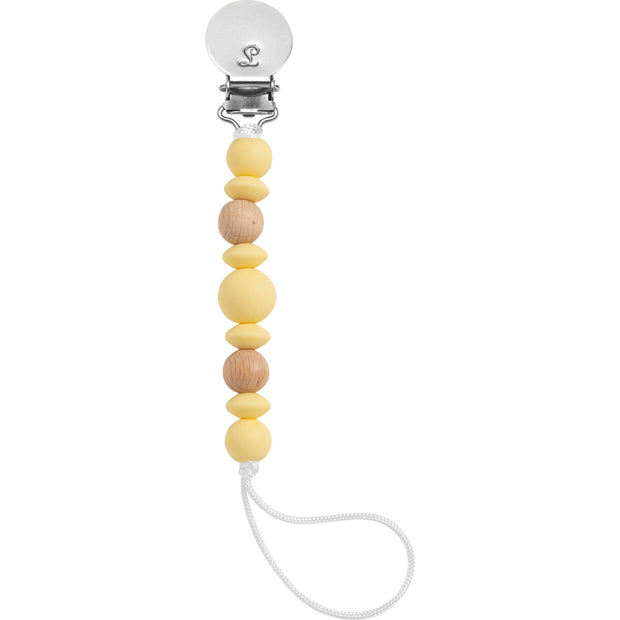 Loulou Lollipop Luna Pacifier Clip | Sunny Yellow