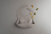 Loulou Lollipop Silicone Bib | Mushroom