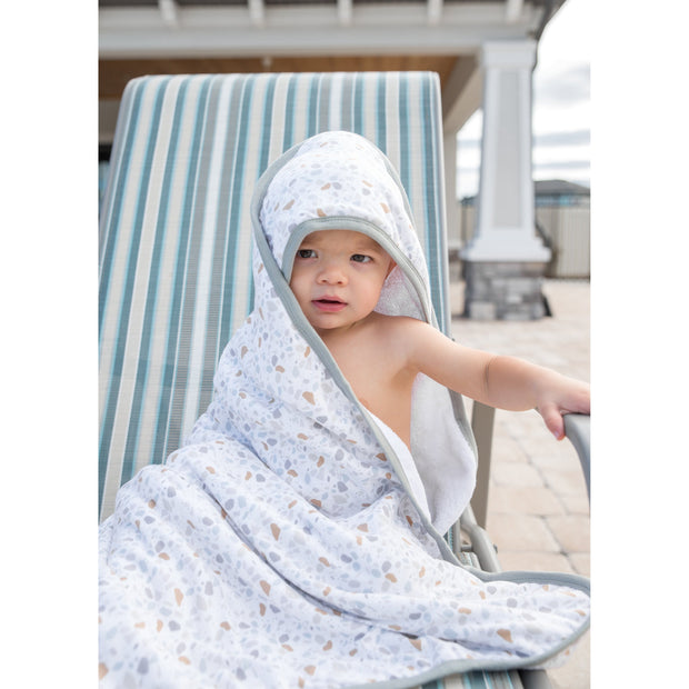 Copper Pearl Premium Knit Hooded Towel | Arlo