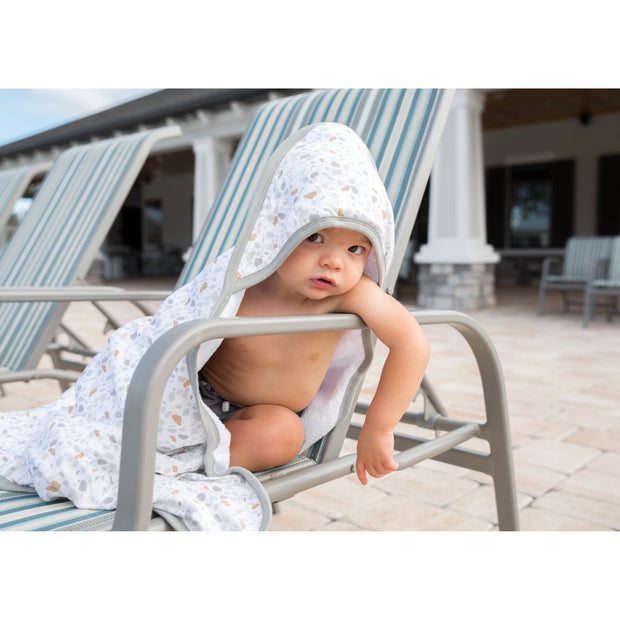 Copper Pearl Premium Knit Hooded Towel | Arlo