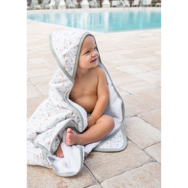 Copper Pearl Premium Knit Hooded Towel | Arlo