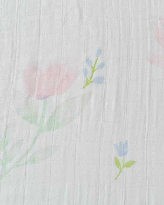 Little Unicorn Deluxe Swaddle - Pink Peony