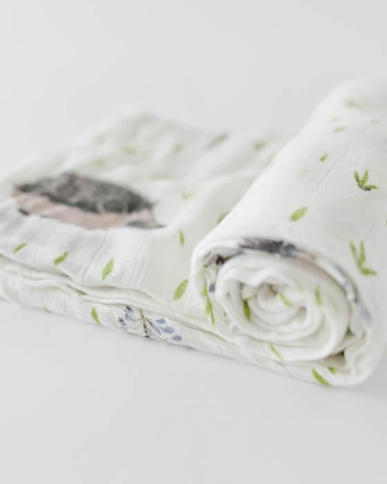 Little Unicorn Deluxe Swaddle | Hedgehog
