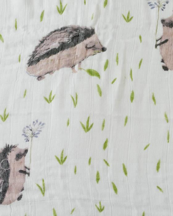 Little Unicorn Deluxe Swaddle | Hedgehog
