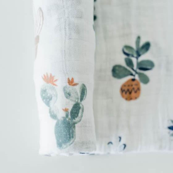 Little Unicorn Cotton Muslin Swaddle Blanket | Prickle Pots