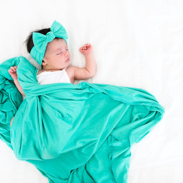 Copper Pearl Knit Headband Bow | Spout