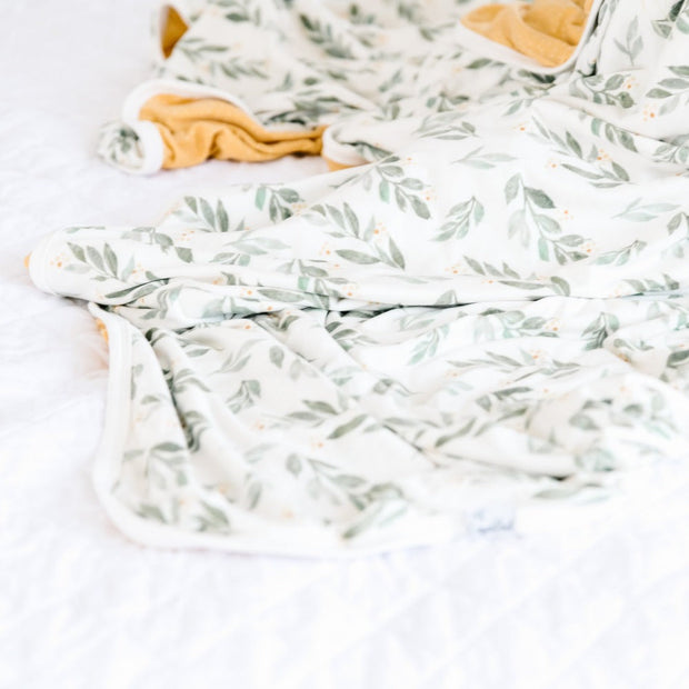 Copper Pearl Three-Layer Jumbo Quilt | Fern