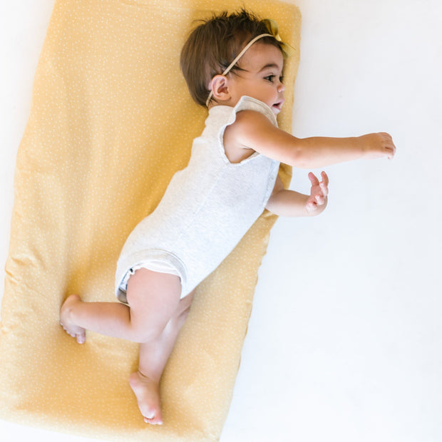 Copper Pearl Premium Knit Diaper Changing Pad Cover | Marigold