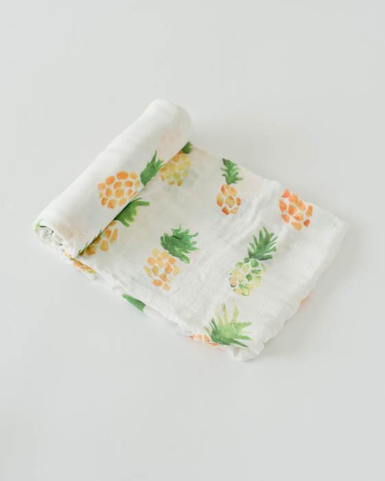 Little Unicorn Deluxe Swaddle | Pineapple